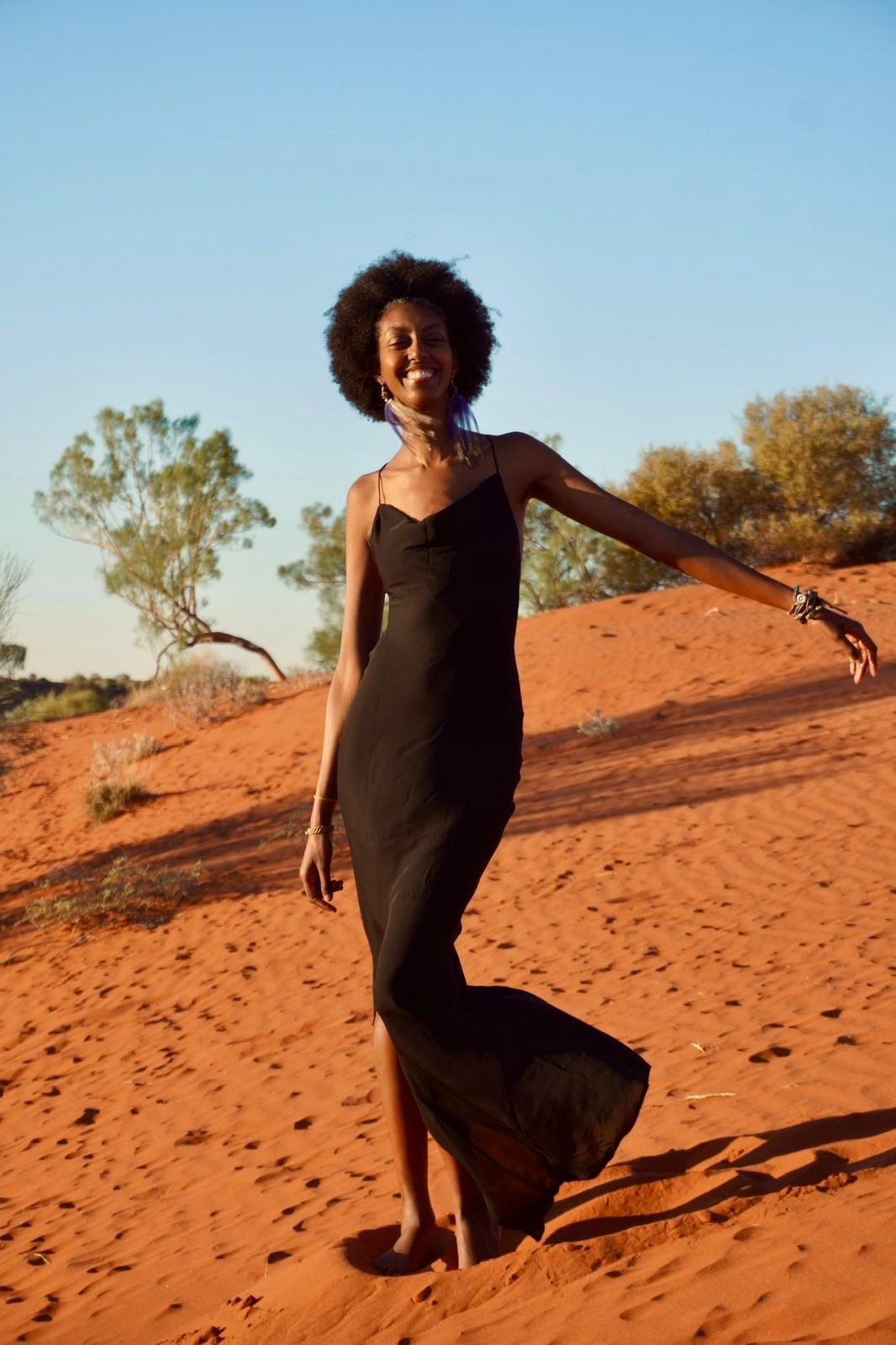 Veilwisp Silk Dress – 100% Pure Silk Backless Nightfall Silhouette